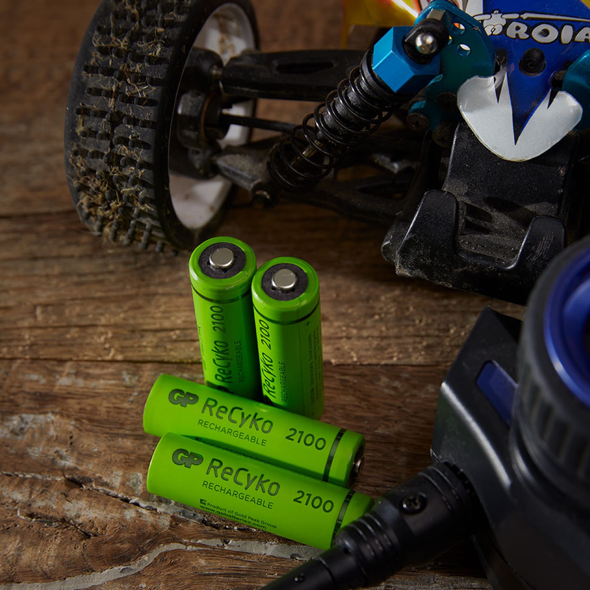GP GP ReCyko Rechargeable AA Batterijen 2100mAh 2-Pack