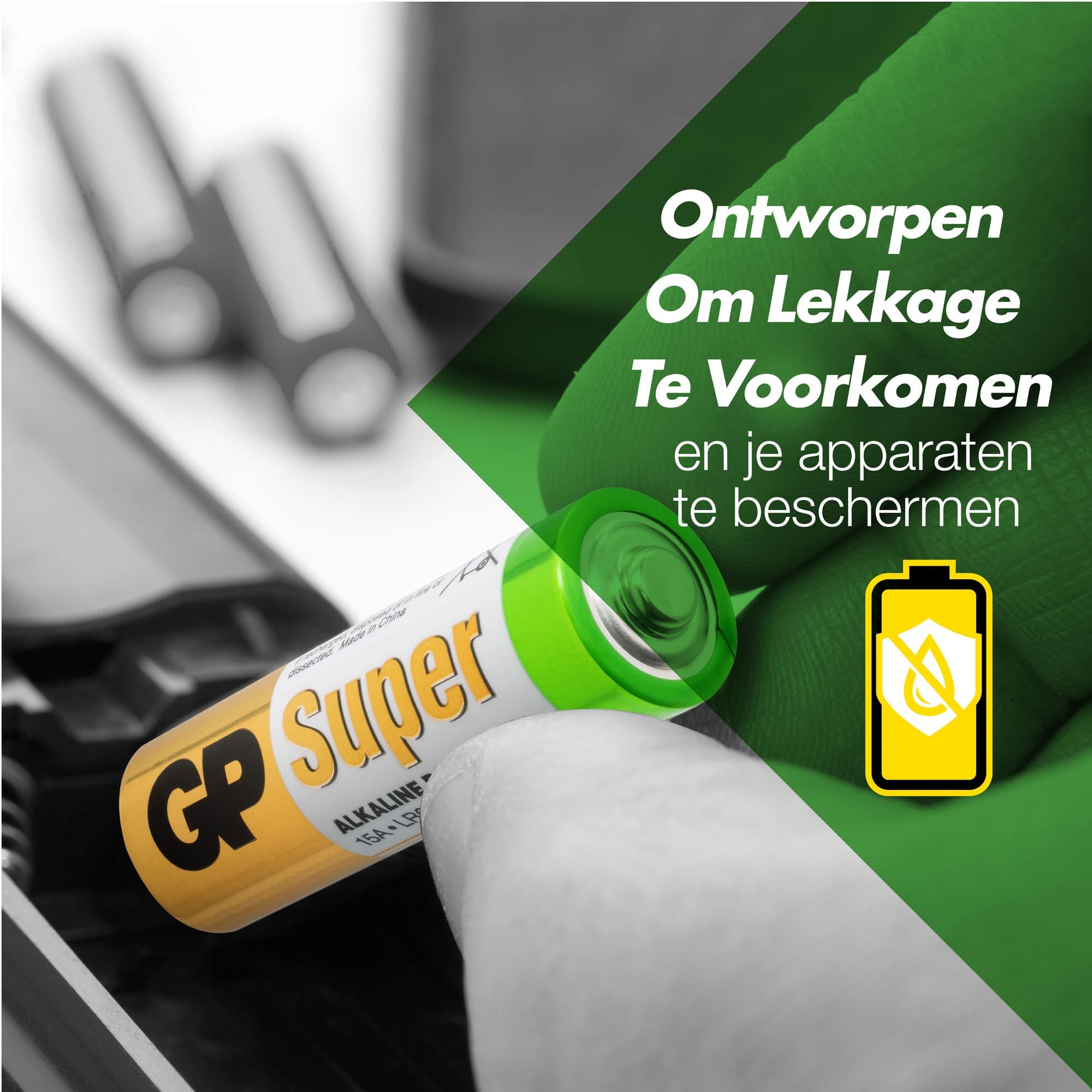 GP GP Super Alkaline AA Batterijen 8-Pack