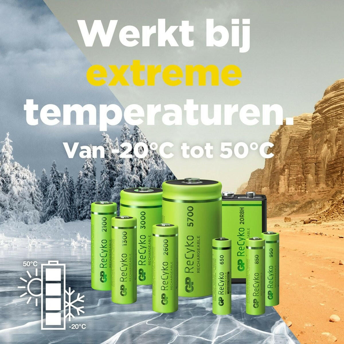 GP OPL.BAT D A2 5700MAH.