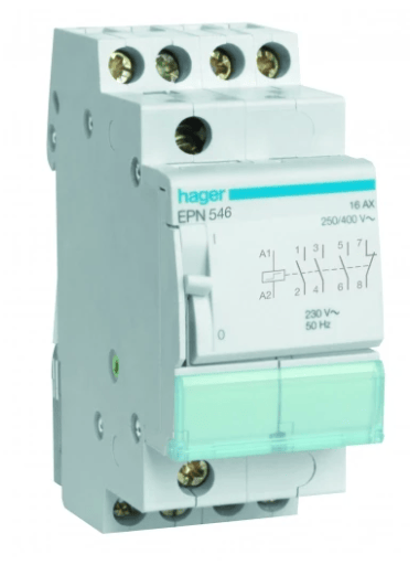 Hager Hager Impulsrelais 3m+1v 16A 230V