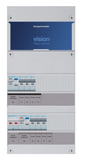 Hager Hager Vision Systems Installatiekast 1F 2xALS 30mA 6 Groepen