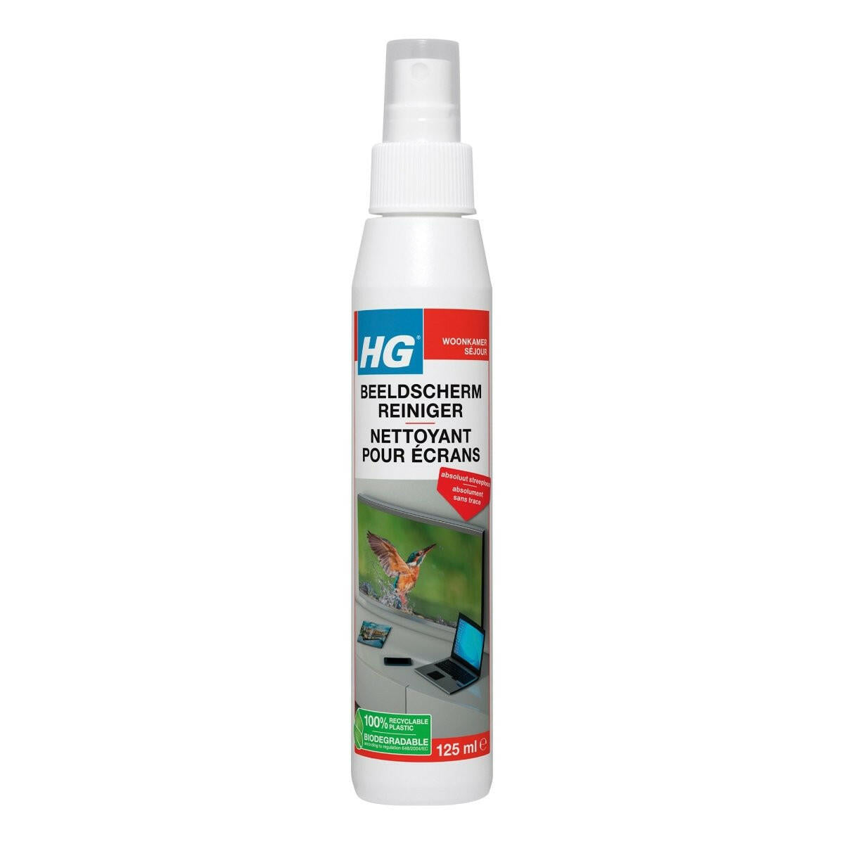 HG Beeldschermreiniger 125ml.