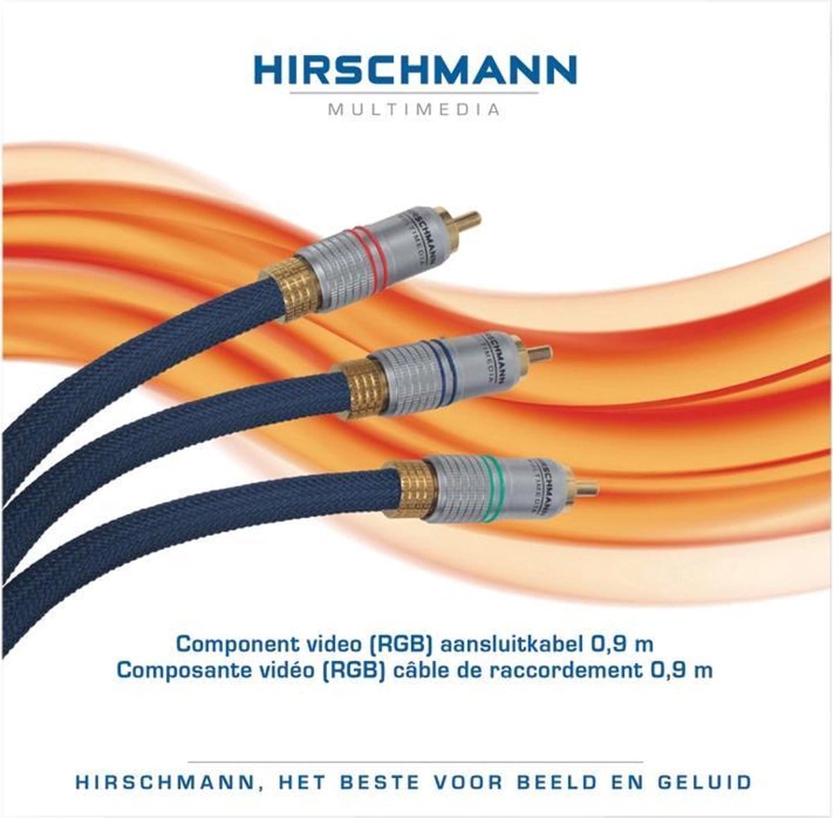 Hirschmann Hirschmann Component Video RGB Kabel 0,9 Meter