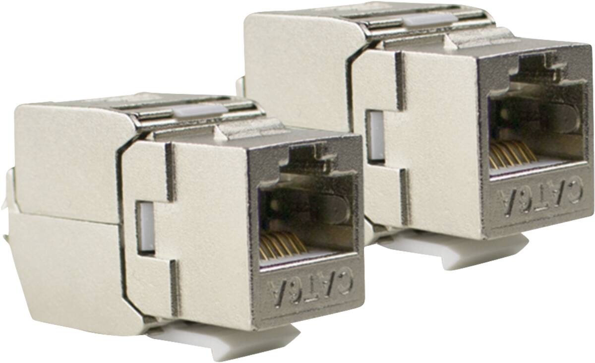Hirschmann Hirschmann Data Keystone Cat 6A 2-Pack
