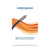 Hirschmann Hirschmann Digital Audio Coax Aansluitkabel 0,9meter
