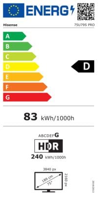 Hisense Hisense 75U79S PRO