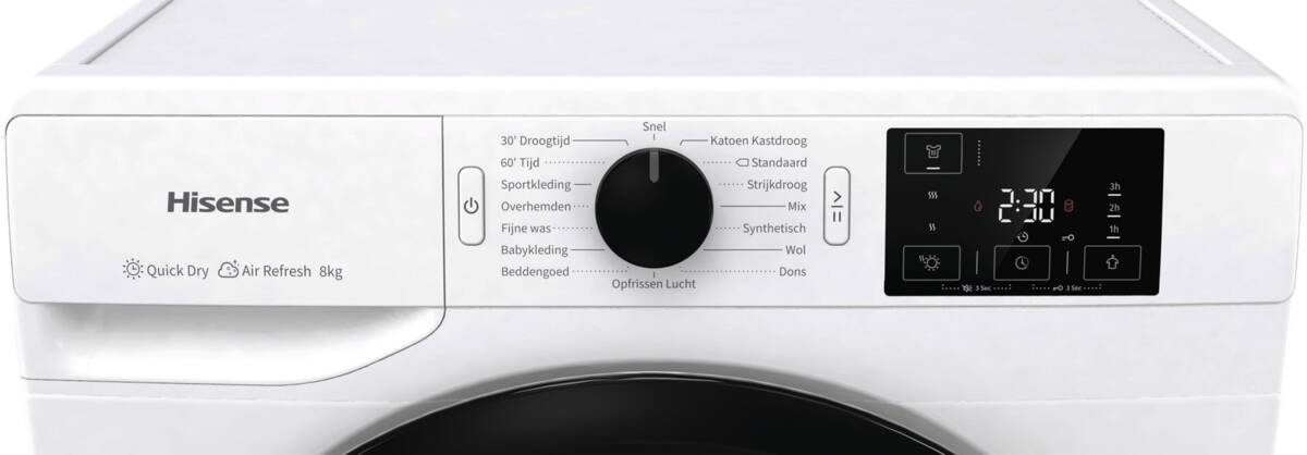 Hisense Hisense DCGE803 wit
