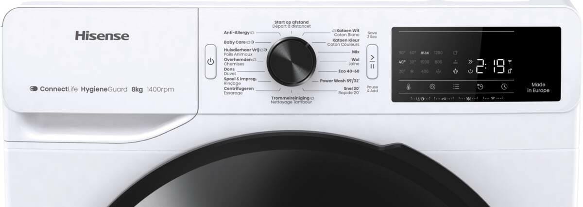 Hisense Hisense WF3V843BW/BLX wit