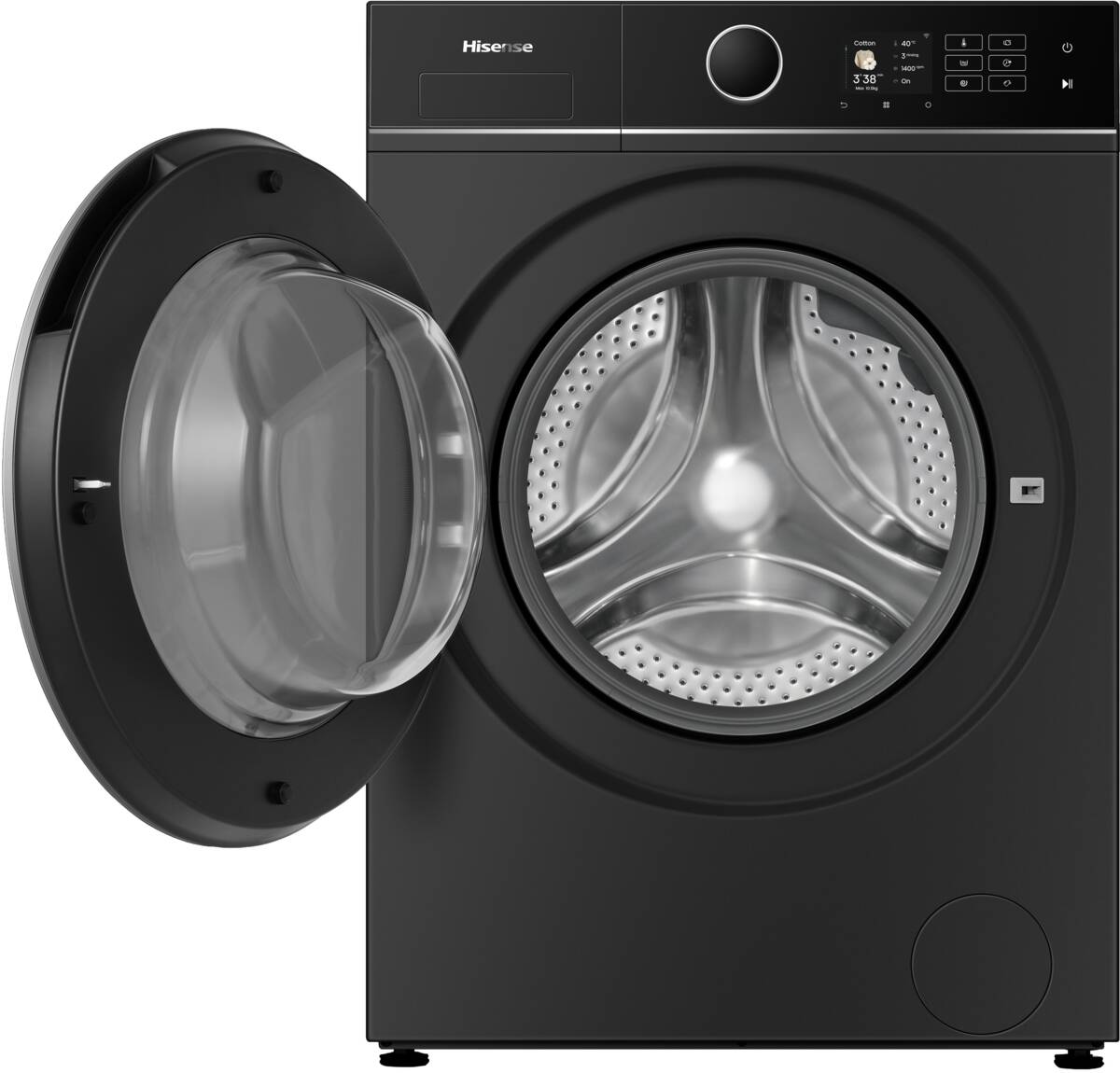 Hisense Hisense WF5I1045BBQ zwart