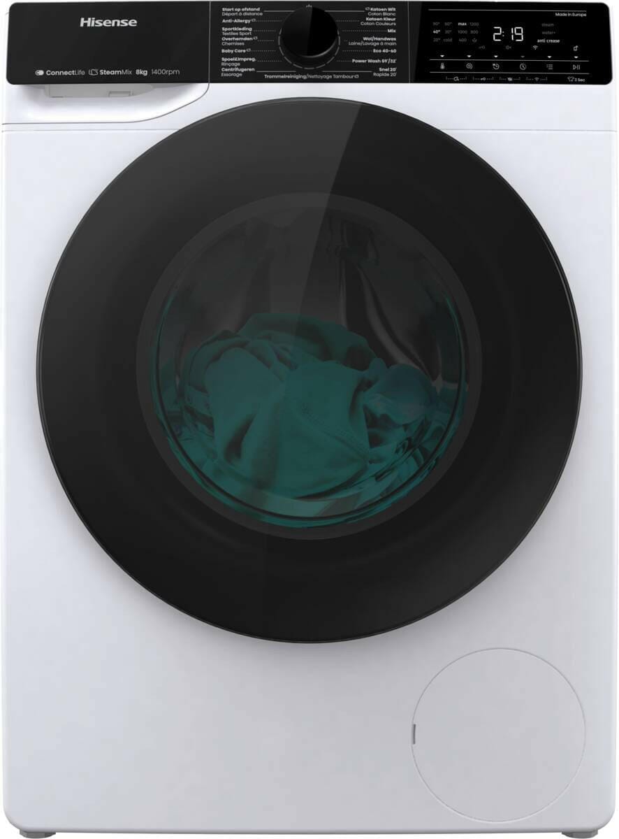 Hisense Hisense WF5V843BW/BLX wit