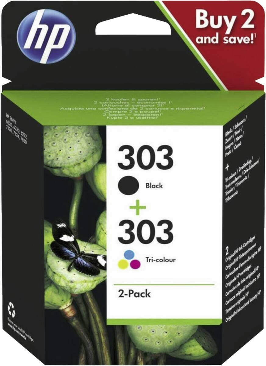 HP HP 303 2-pack Black/Tri-color