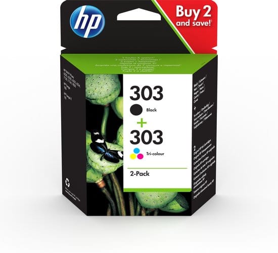 HP HP 303 2-pack Black/Tri-color