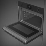 Smeg SO4301M1N mat zwart