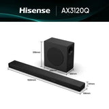 Hisense AX3210Q zwart