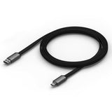 InCharge laad+datakabel 6-in-1 1.5m grijs.