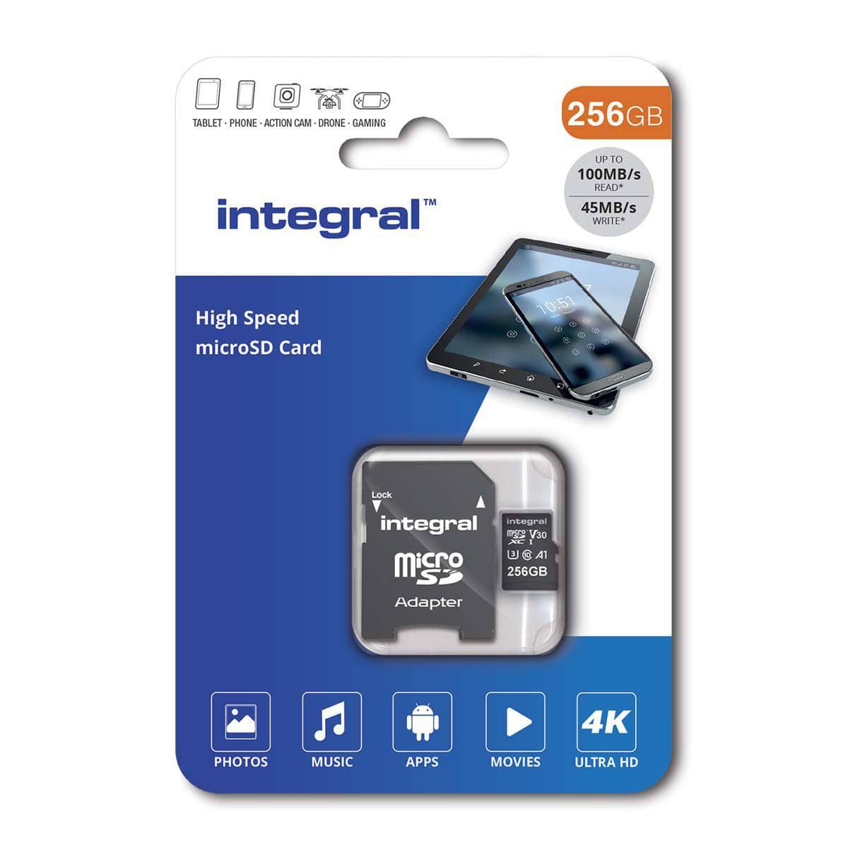 Integral Integral Micro SDHC card 256GB