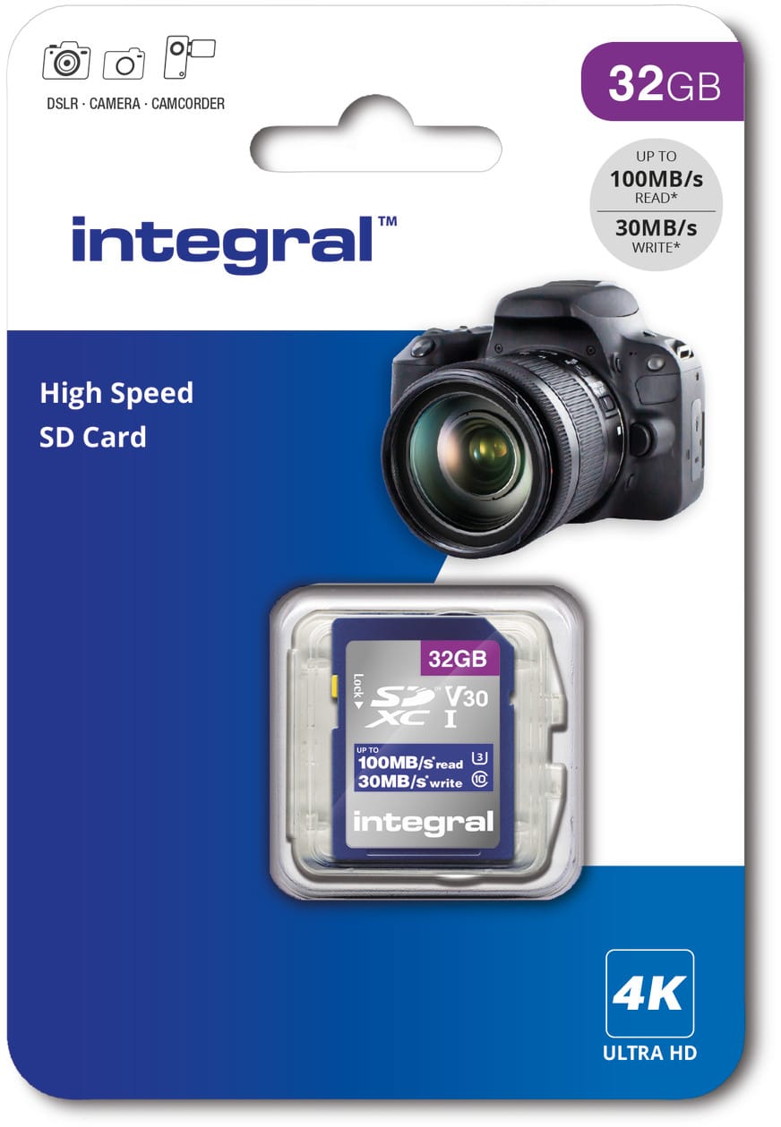 Integral Integral SDHC card 32GB V10