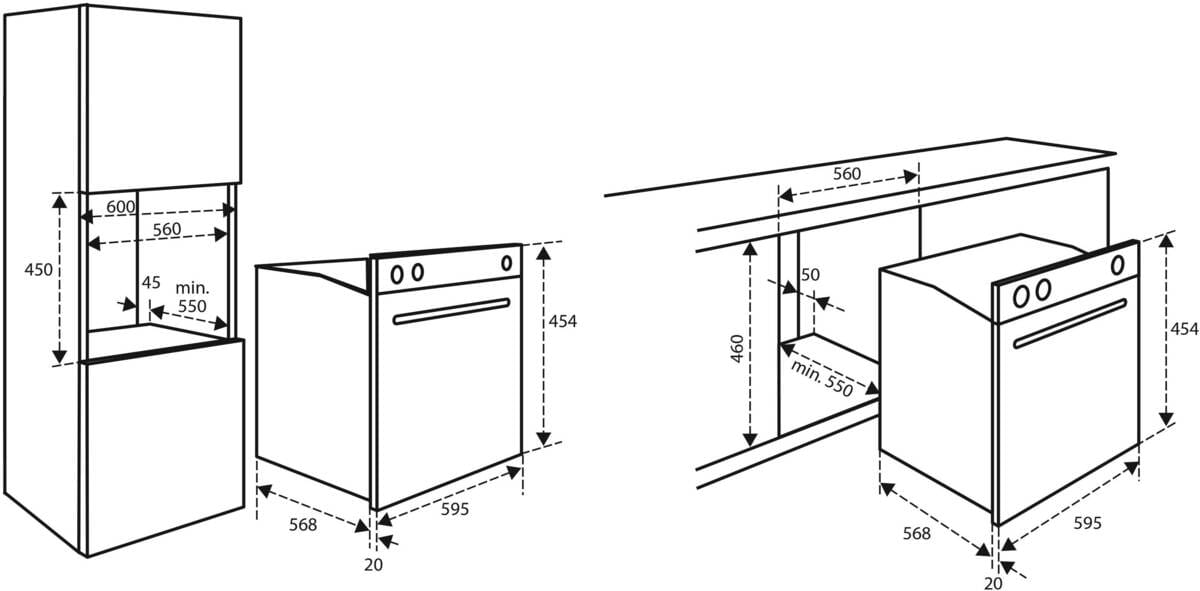 Inventum Inventum IMC6044GK zwart