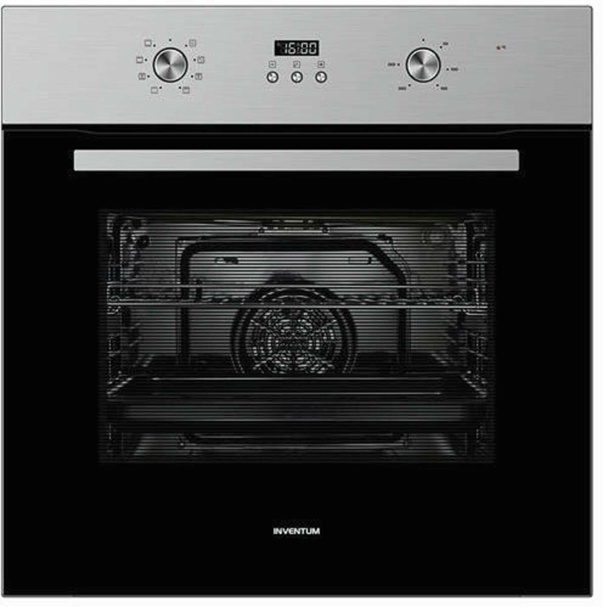 Inventum Inventum IOH6070RK RVS-zwart