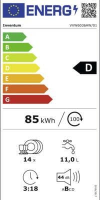 Inventum Inventum VVW6036AW wit