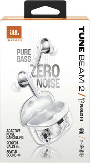 JBL Tune Beam 2 ghost wit