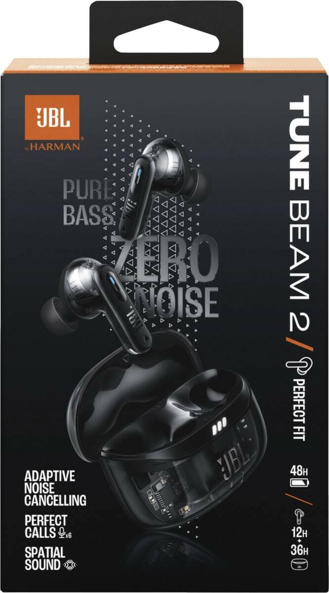 JBL JBL Tune Beam 2 ghost zwart