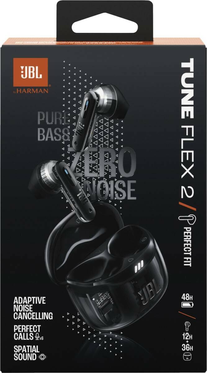 JBL JBL Tune Flex 2 ghost zwart