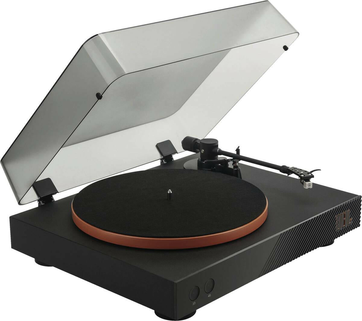 JBL Spinner BT Turntable zwart-oranje.