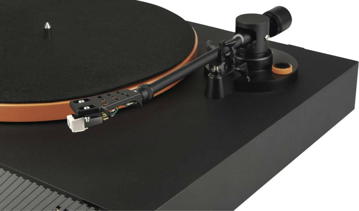 JBL Spinner BT Turntable zwart-oranje.