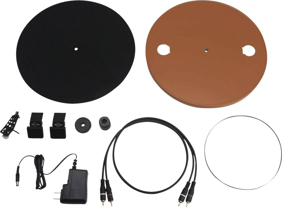 JBL Spinner BT Turntable zwart-oranje.