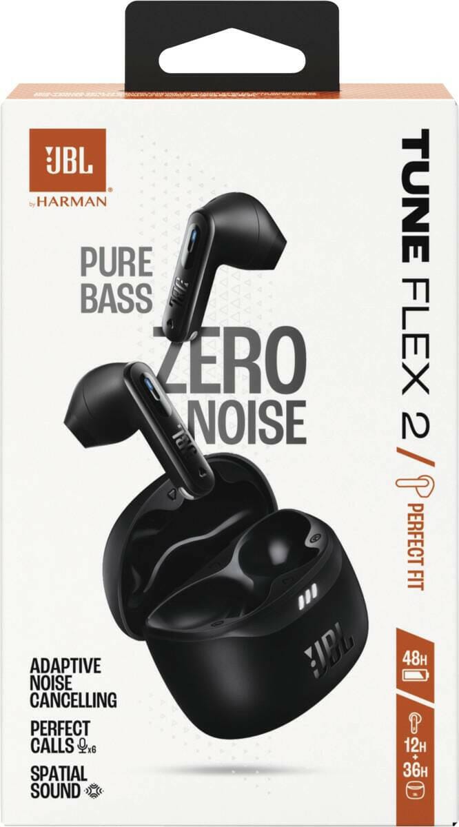JBL TUNE FLEX 2 - TRUE WIRELESS NC EARBUDS, BLACK