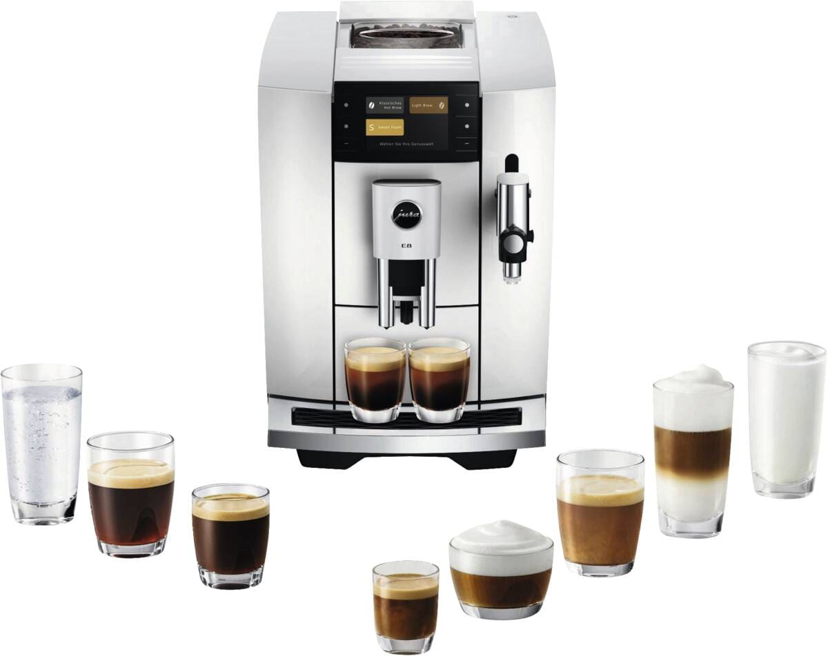 JURA JURA E8 (ED) Piano White