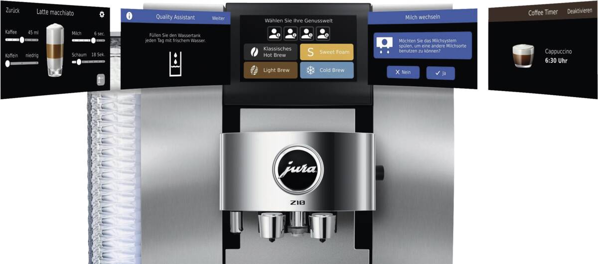 JURA JURA Z10 (EB) aluminium-wit