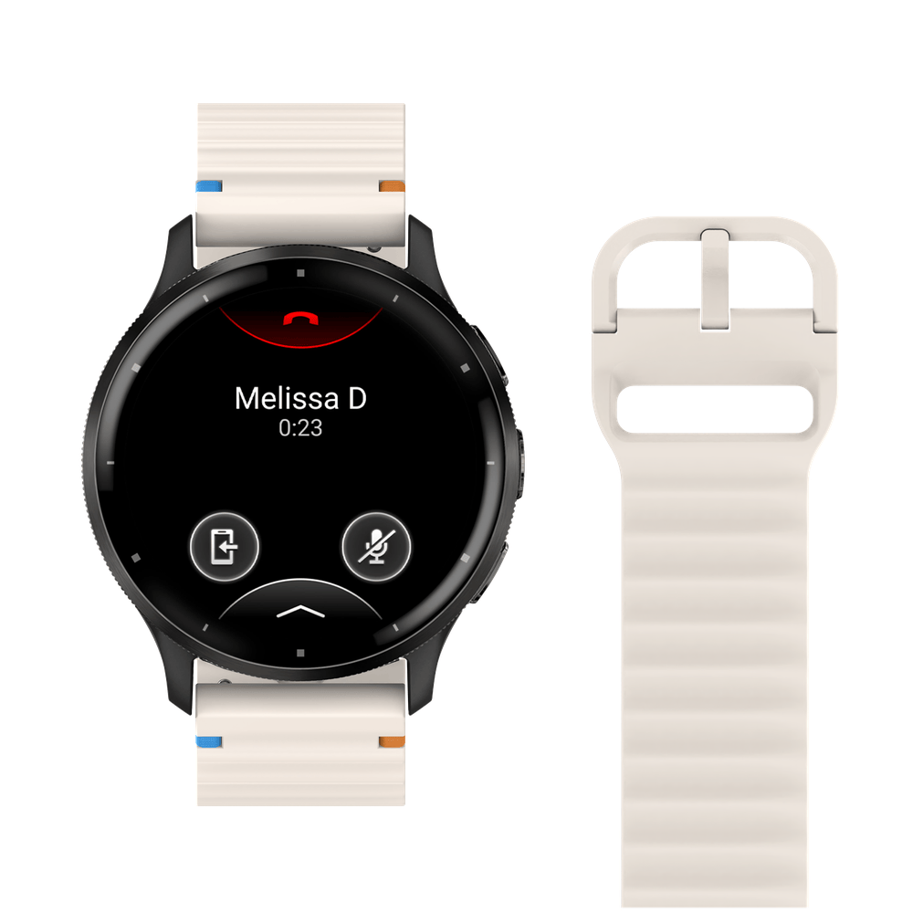 Just in Case Just in Case ActiveFlex Strap Garmin Venu 3 Ivory