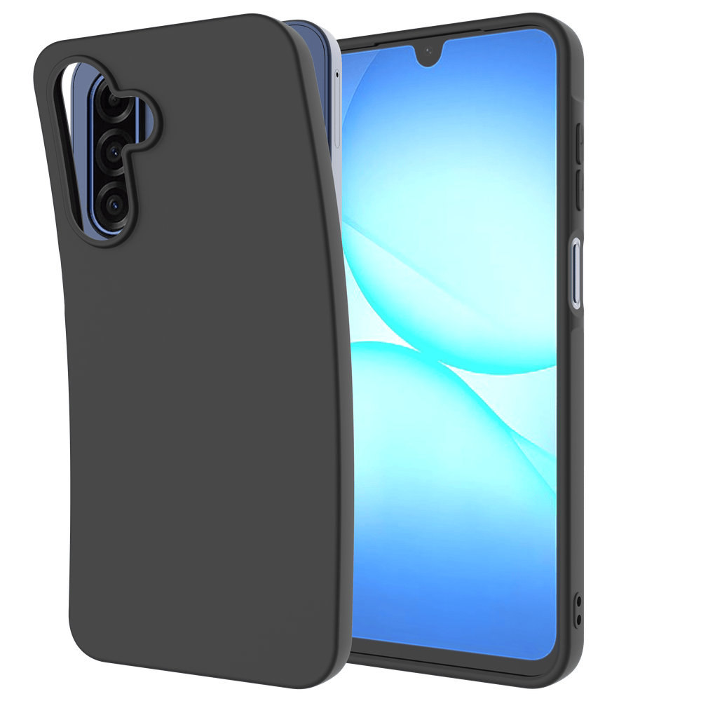 Just in Case Just in Case Galaxy A18/A17 Zero% Soft TPU Back Cover Zwart