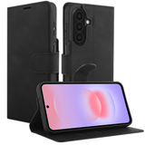 Just in Case Just in Case Galaxy A27 Prime Leather Wallet Case Zwart