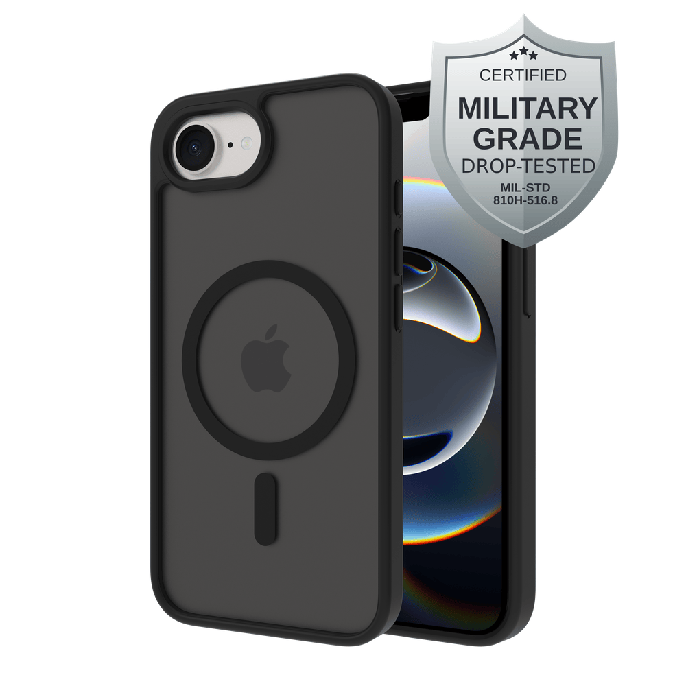Just in Case Just in Case iPhone 17e ArmorElite Back Cover Zwart