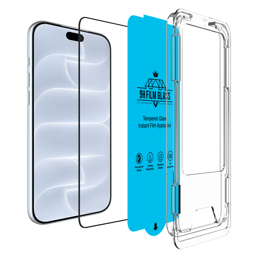Just in Case Just in Case iPhone 18 Pro Tempered Glass Screenprotector