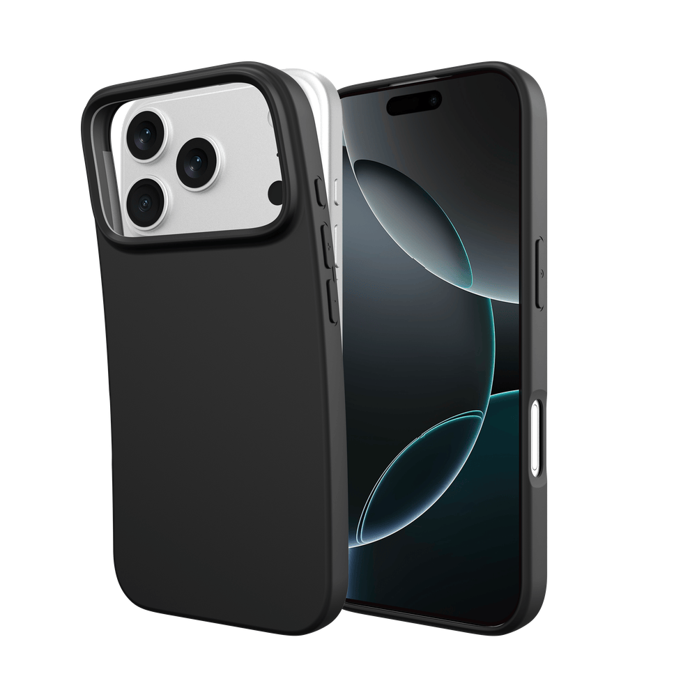 Just in Case Just in Case iPhone 18 Pro Zero% Soft TPU Back Cover Zwart