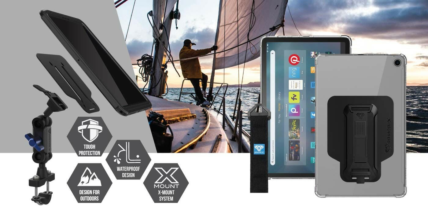 Just in Case Just in Case Lenovo Idea Tab Pro TriFold Book Case zwart