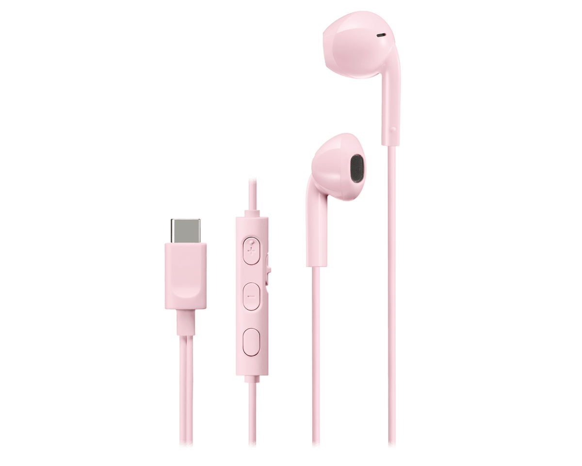JVC JVC HA-FR17UC-PU Wired USB-C Roze