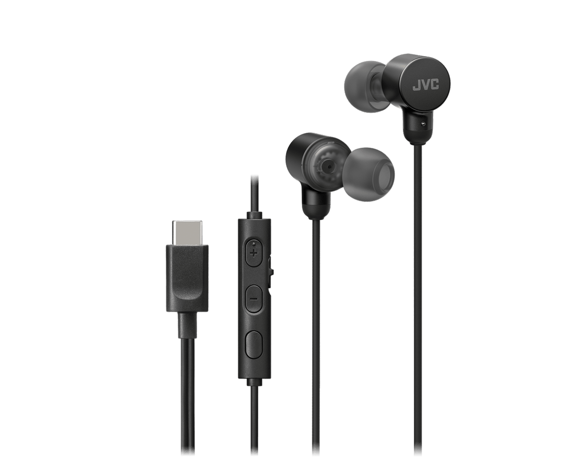 JVC JVC HA-FR29UC-BU Wired USB-C Zwart