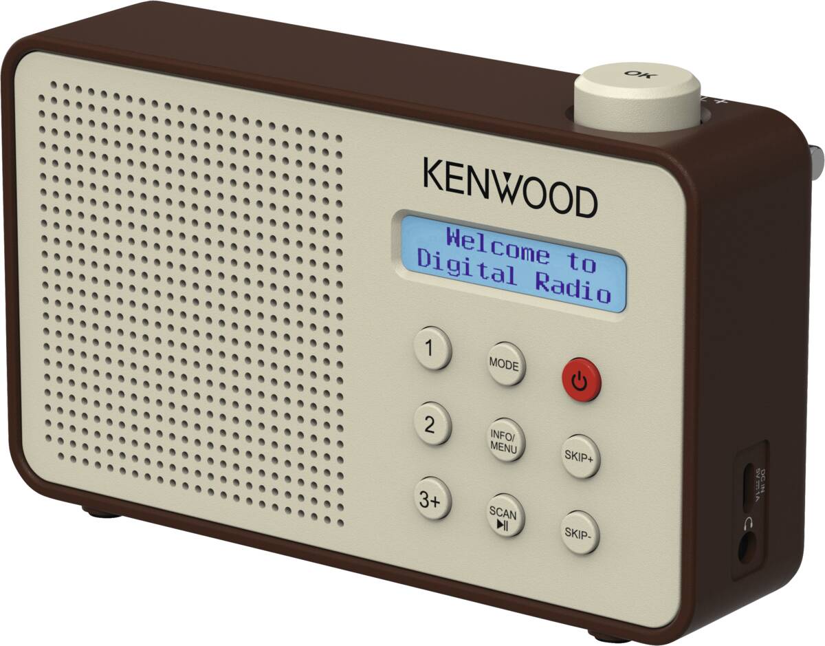 Kenwood Kenwood CR-M25DAB-T bruin