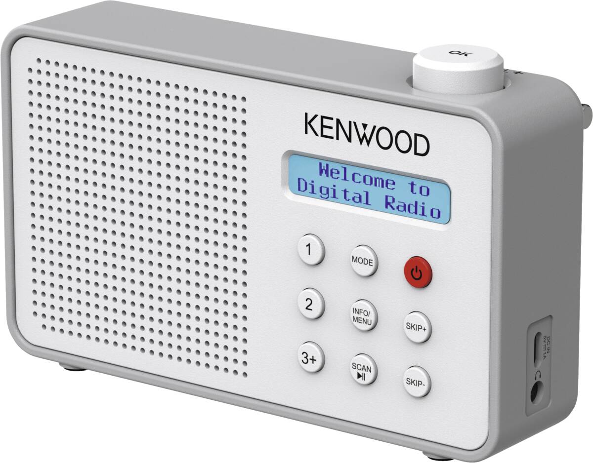 Kenwood Kenwood CR-M25DAB-W wit