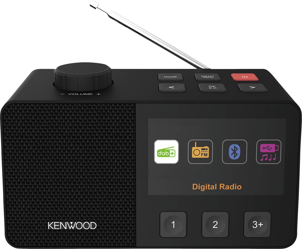 Kenwood Kenwood CR-M70DAB-B zwart