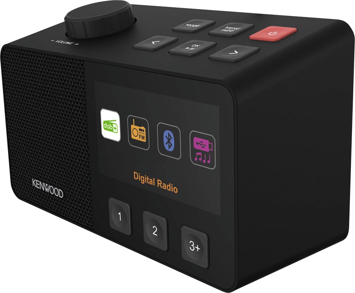 Kenwood Kenwood CR-M70DAB-B zwart