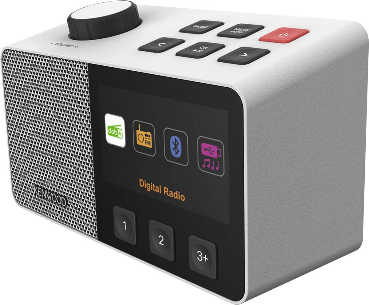 Kenwood Kenwood CR-M70DAB-W wit