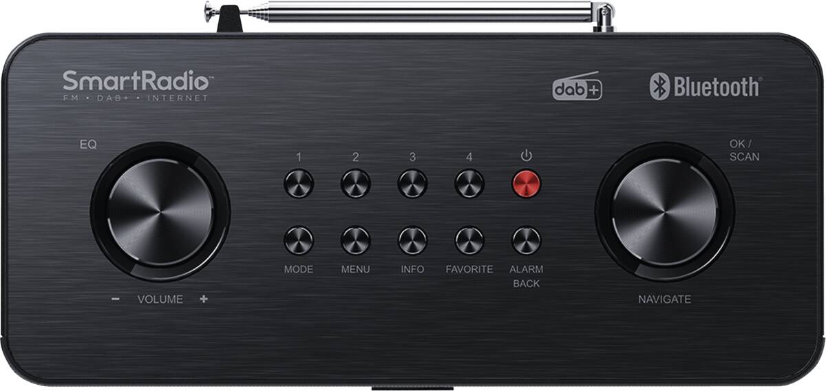 Kenwood Kenwood CR-ST120S-B zwart