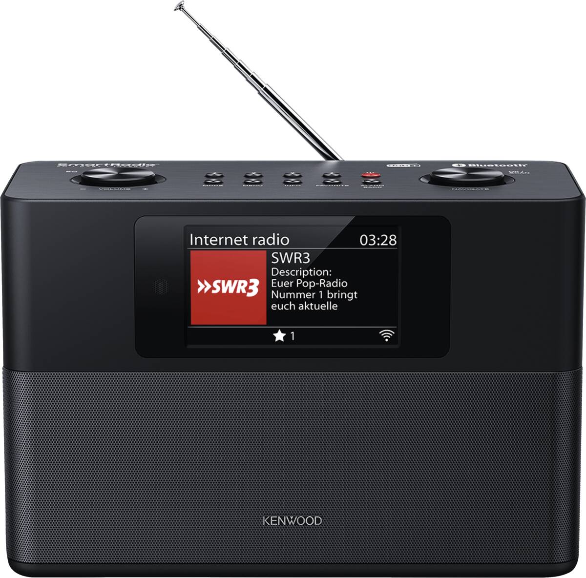 Kenwood Kenwood CR-ST200S-B zwart