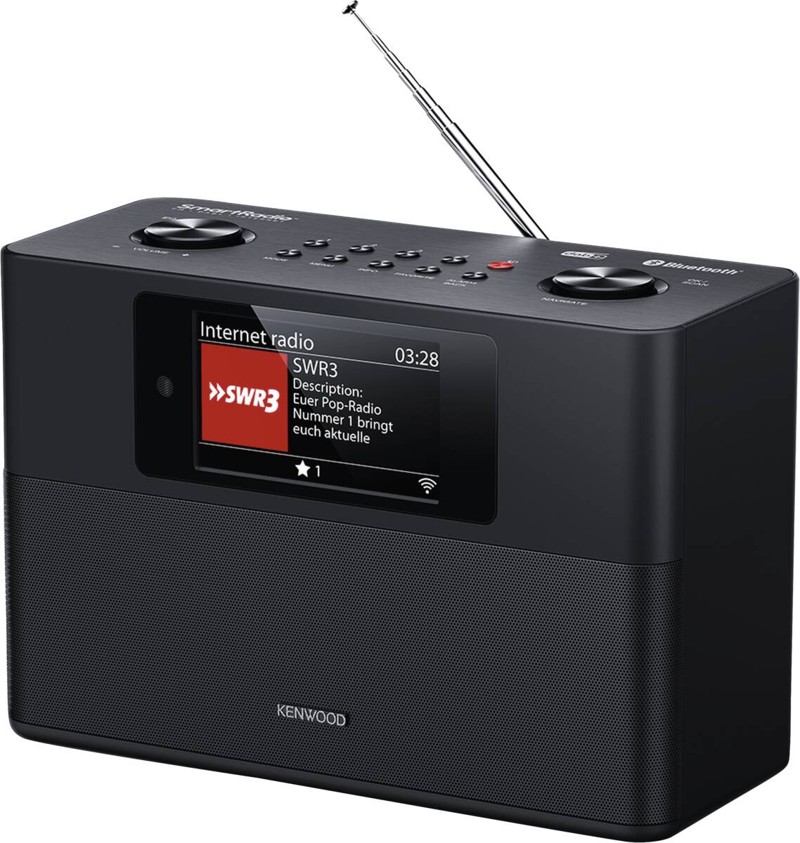 Kenwood Kenwood CR-ST200S-B zwart